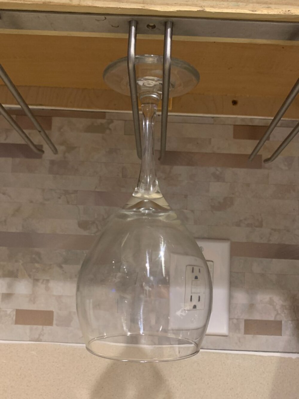 IKEA Rationell Variera Wine Glass Rack (200.871.63) - Under Cabinet or Shelf
